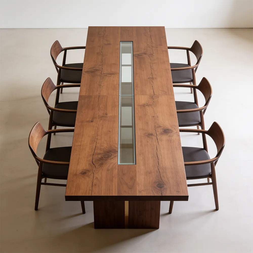 Bespoke dining table and chairs